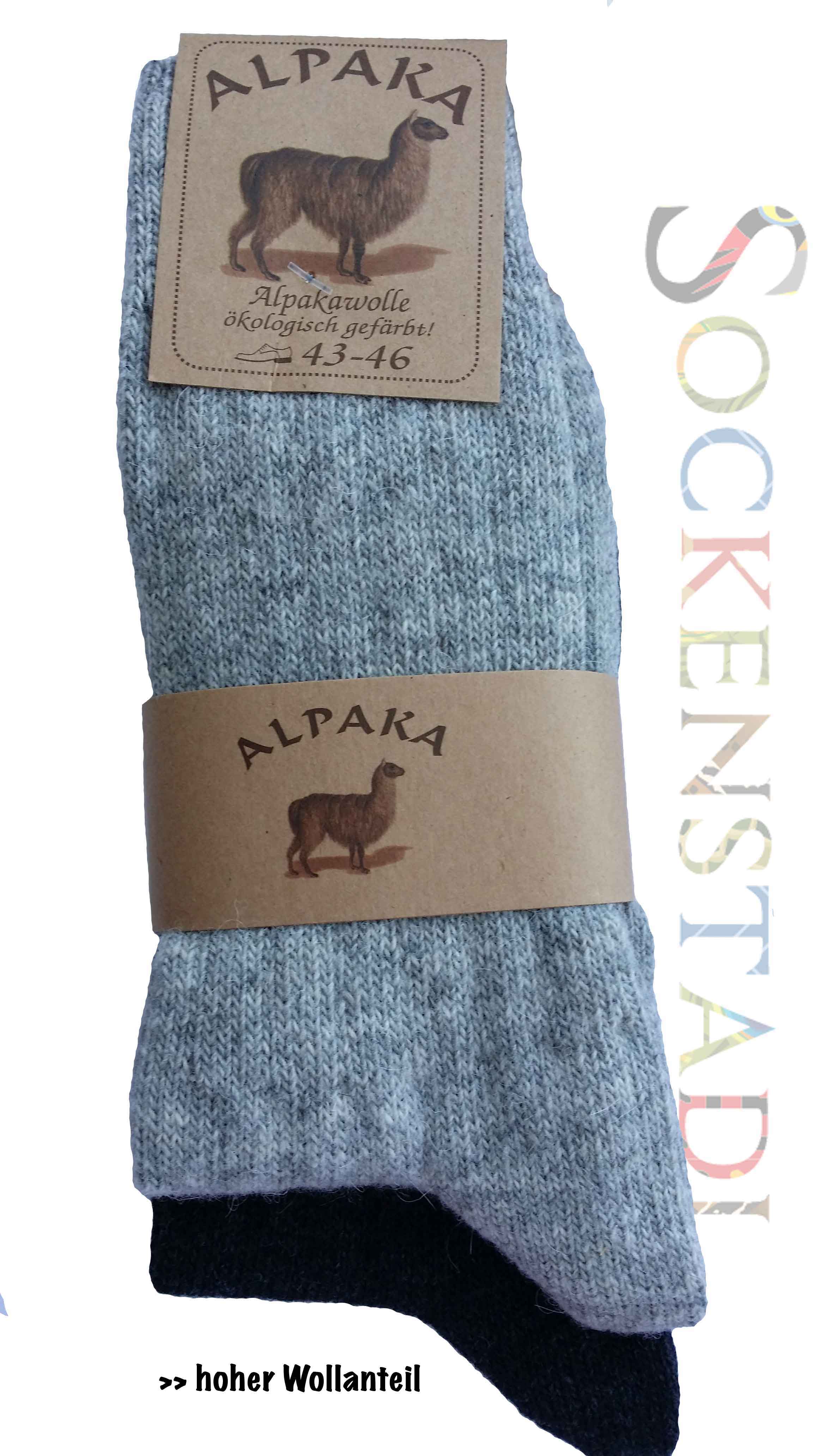 Sockenstadl Alpaka Socken f r Damen Sockenstadl